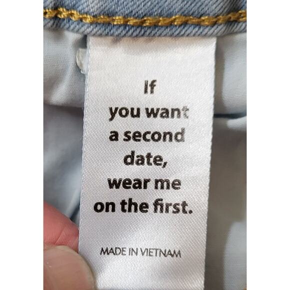 PACSUN Jeans Womens 30 x 30 Blue Denim Stretch Stretch Skinny Preppy Light Wash - Picture 7 of 12